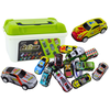 Lean Toys Automobilių rinkinys lagamine, 30 vnt.