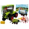 Lean Toys Ūkininko transporto priemonių rinkinys – traktorius su priedais