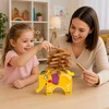 Lean Toys Balansavimo žaidimas su dramblio formos pagrindu, 61 vnt.