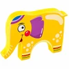 Lean Toys Balansavimo žaidimas su dramblio formos pagrindu, 61 vnt.