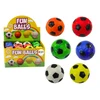 Lean Toys Minkštas putplasčio futbolo kamuolys 5,5 cm