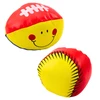 Lean Toys Minkšti sportiniai kamuoliai vaikams, 4 vnt.