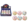 Lean Toys Baltas žaislinis kamuolys 7 cm