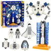 Lean Toys Space Station Rocket Shuttle Satellites Cosmonauts Lights