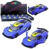Lean Toys Metalinis sportinis automobilis 1:32 su atidaromomis durimis