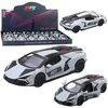 Lean Toys 1:32 Metalinis lenktyninis automobilis su atidaromomis durimis