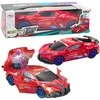 Lean Toys interaktyvus sportinis automobilis su šviesos ir garso efektais 360°