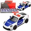 Lean Toys Policijos sportinis automobilis baltas–mėlynas
