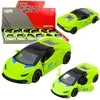 Lean Toys Metalinis sportinis automobilis 1:43 neoninis