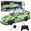 Lean Toys Nuotoliniu būdu valdomas sportinis automobilis, žalias, 25 cm