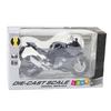 Lean Toys SPORTINIS MOTOCIKLAS METALINIS Juodas S1000 1:12