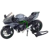 Lean Toys Metalinis sportinis motociklas 1:12 pilkas