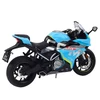 Lean Toys Sportinis metalinis motociklo modelis 1:12 su šviesomis ir garsais