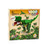 Statybiniai blokeliai Dinozauras Lean Toys 6in1, 1000 d.