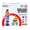 Lean Toys STOP Traffic Sign for Children – For Learning and Play (70 cm)