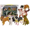 Figūrėlių rinkinys Šunys Lean Toys, 6 vnt.