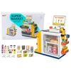 Lean Toys Žaislinė parduotuvė su kasos aparatu ir skaitytuvu (41x37x20 cm)