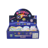 Lean Toys Spalvingas šviečiantis kamuoliukas su dinozaurais, 7 cm