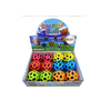 Lean Toys Šviečiantis kamuolys su įdubomis, 6 cm