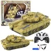 Lean Toys Nuotoliniu būdu valdomas tankas T90 1:18