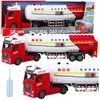 Lean Toys Žaislinis autocisternos sunkvežimis su šviesomis ir garsais, 61 cm