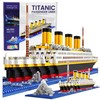 Lean Toys Konstruktorius Laivas Titanic, 1878 detalių