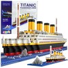 Lean Toys Konstruktorius Laivas Titanic, 1878 detalių