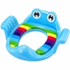 Lean Toys Vaikiškas tualeto sėdynės įdėklas su minkšta sėdyne ir rankenomis, mėlynas, 38 x 35 cm