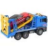 Lean Toys Žaislinis automobilių vilkikas su šviesomis ir garsais