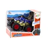 Lean Toys Mėlynas bekelės automobilis su dideliais guminiais ratais