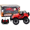 Lean Toys Nuotoliniu būdu valdomas visureigis RC automobilis 1:18, raudonas
