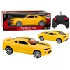 Lean Toys Nuotolinio valdymo sportinis automobilis RC 1:16 geltonas