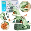 Lean Toys Dinozaurų kalneliai su šviesomis ir garsais