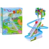 Lean Toys Dinozaurų Čiuožyklos Žaidimų Rinkinys su Šviesomis ir Garsais