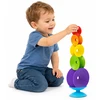 Dėlionė Lean Toys Sensorinis bokštelis spalvotas 7 vnt.