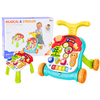 Lean Toys Vaikščiojimo stumdukas su 2in1 šviesos ir garso lavinimo stalu