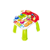 Lean Toys Vaikščiojimo stumdukas su 2in1 šviesos ir garso lavinimo stalu