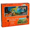 Lean Toys Wild Animals Figures Set Leopard Tiger Elephant Horse Park 3D Board