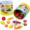 Lean Toys Vaisių ir daržovių pjaustymo rinkinys 13 vnt.