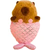 Lean Toys Pliušinis žaislas - kapibara su undinėlės uodega, 28 cm