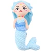 Lean Toys Pliušinis žaislas - mėlyna undinėlė, 32 cm