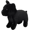Lean Toys Pliušinis žaislas - juodas šuniukas, 19 cm