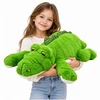Lean Toys Pluszowy Krokodyl Maskotka Przytulanka Obciążeniowe Łapki Žalias 75 cm