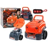 Lean Toys Vaikiškas automobilio variklio išardymo rinkinys, oranžinis