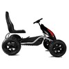 Lean Cars Gokartas su pedalais B012, juodas, 134x72x91 cm