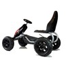 Lean Cars Gokartas su pedalais B012, juodas, 134x72x91 cm