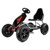 Lean Cars Gokartas su pedalais B012, juodas, 134x72x91 cm