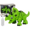 Lean Toys Interaktyvus Triceratops Dinozauras su Garais ir Garsais