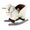 Lean Toys Supamas arkliukas vienaragis 48 cm