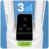 Ventiliatorius LEAN, grindinis, 45 W, su nuotoliniu valdymu